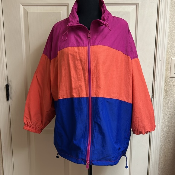 Free People Movement Perfect Ten zip up Color block jacket, Size XS - Picture 6 of 13
